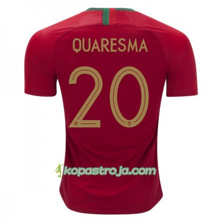 Billiga Fotbollströjor Portugal Quaresma 20 VM 2018 Hemma tröja